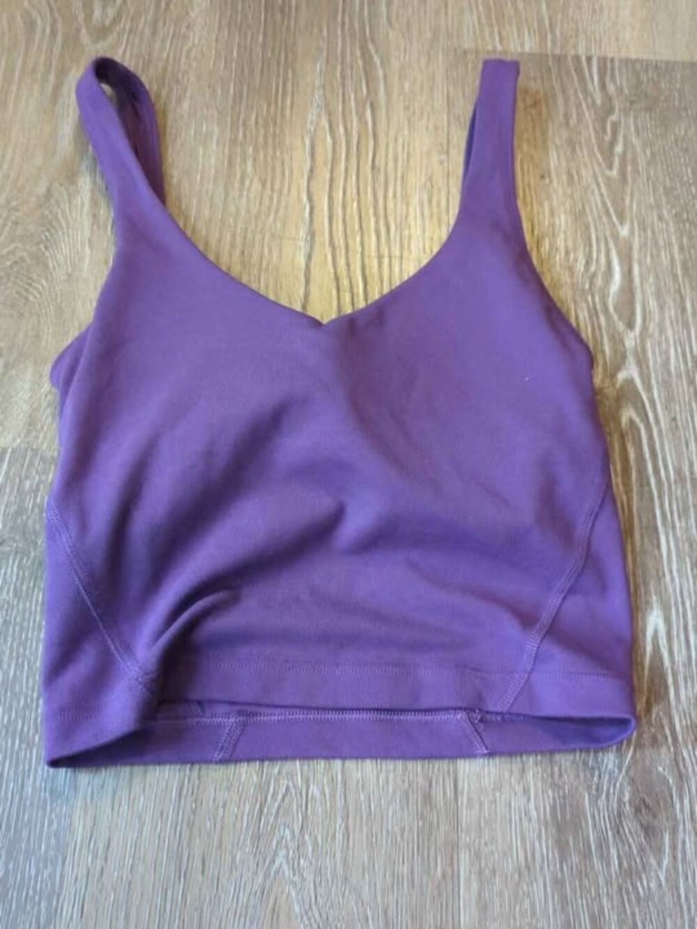 Gilly Hicks Purple Sports Bra crop top xxs